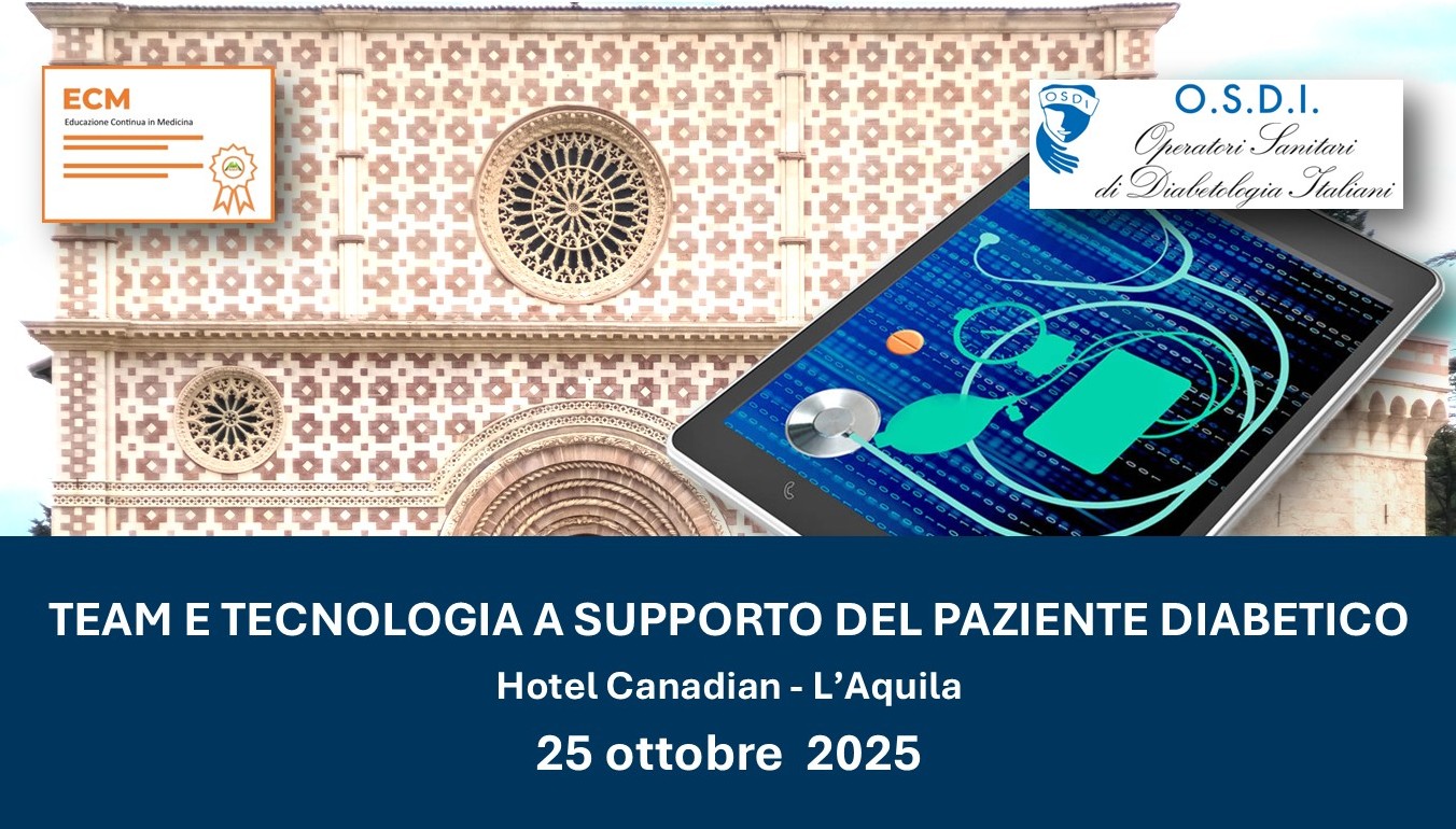 TEAM E TECNOLOGIA A SUPPORTO DEL PAZIENTE DIABETICO